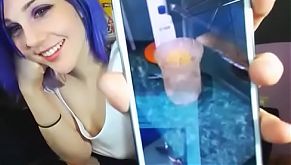 Tricky Nymph 19 y/o Camshow 420 part 1