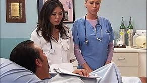 Katie Morgan and Kaiya Lynn in Hospital Threesome - Punk'd / Grey's Anatomy Parody 18 min