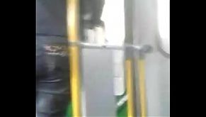 Публичный, быстрый секс в автобусе