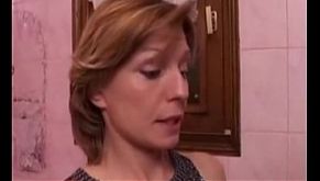 French Sluts fuck and lick with big boobs in Bathroom /100dates